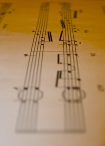 sheet music